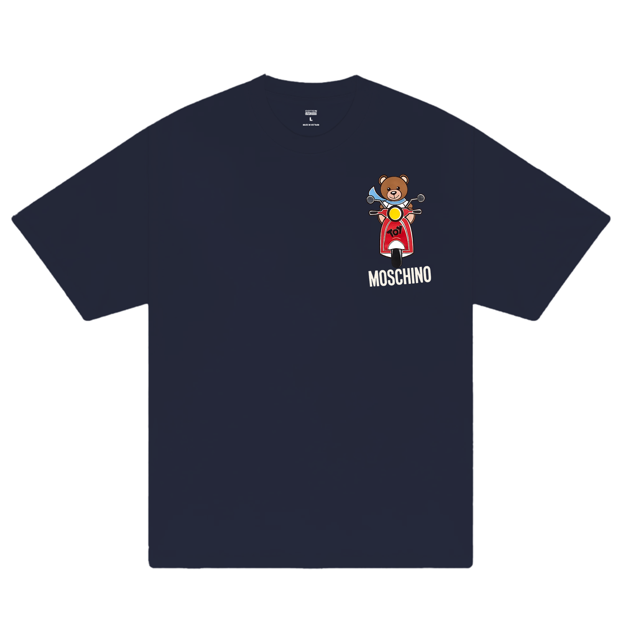 Moschino Bear Motor Bike  T-Shirt