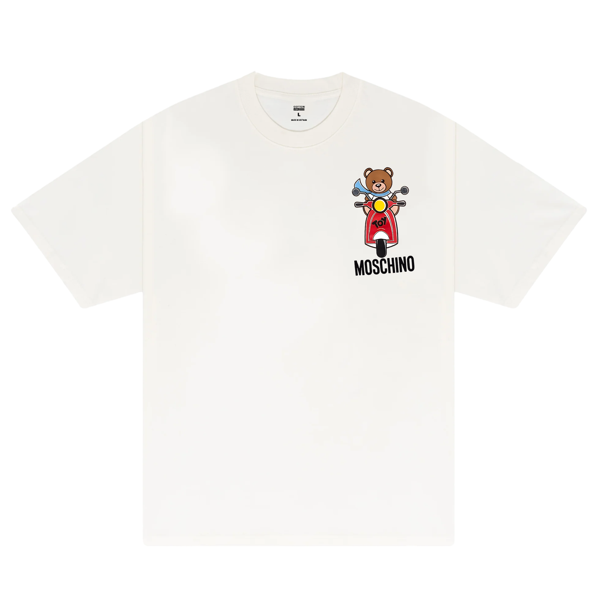 Moschino Bear Motor Bike  T-Shirt