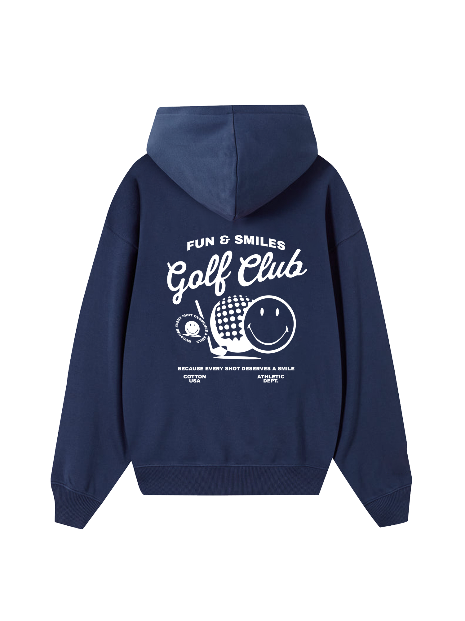 Golf Deserves A Smile Hoodie