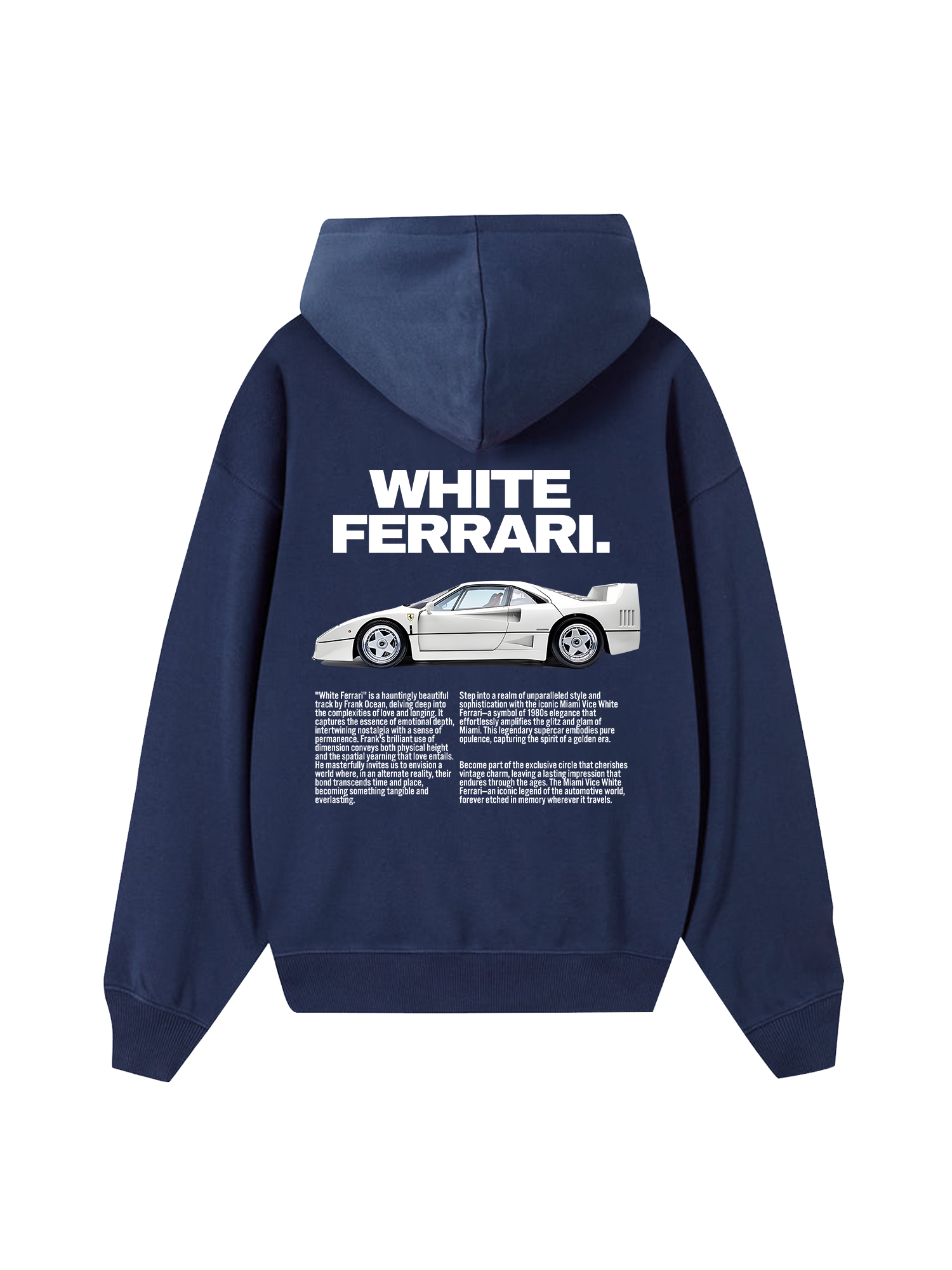 Ferrari White Brilliant Hoodie
