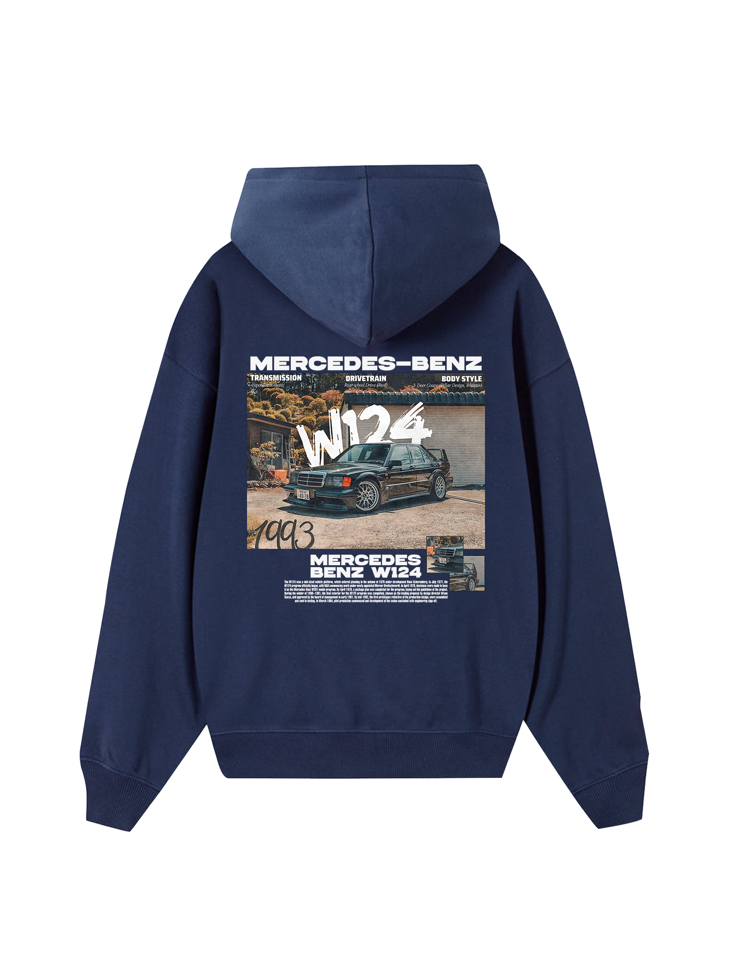 Mercedes W124 1993 Hoodie