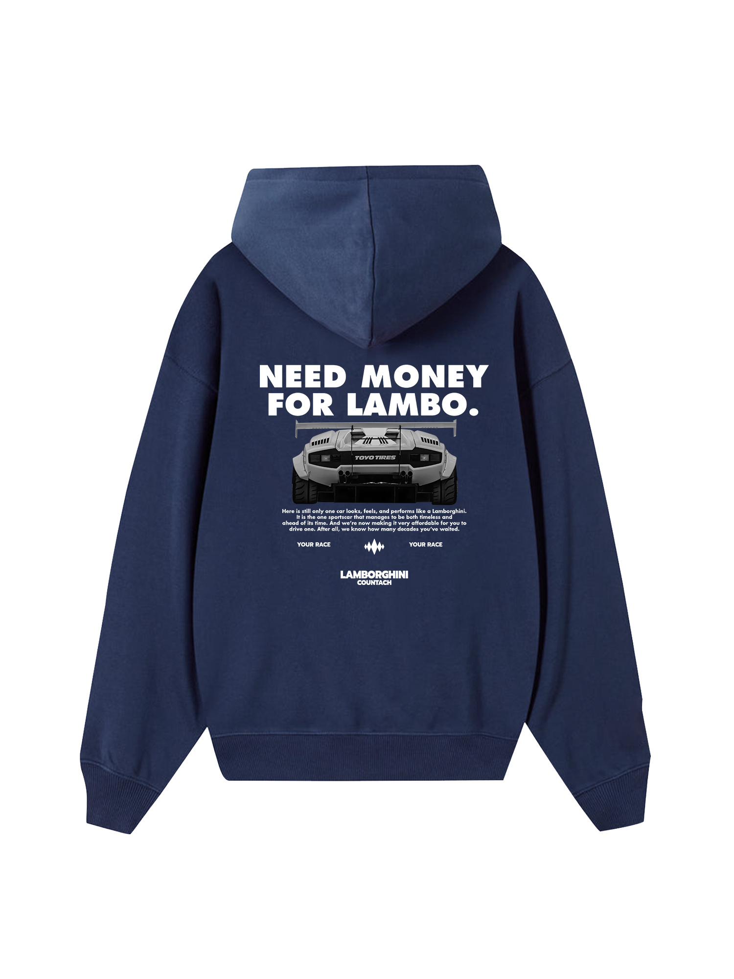 Lamborghini Countach LBWK Hoodie