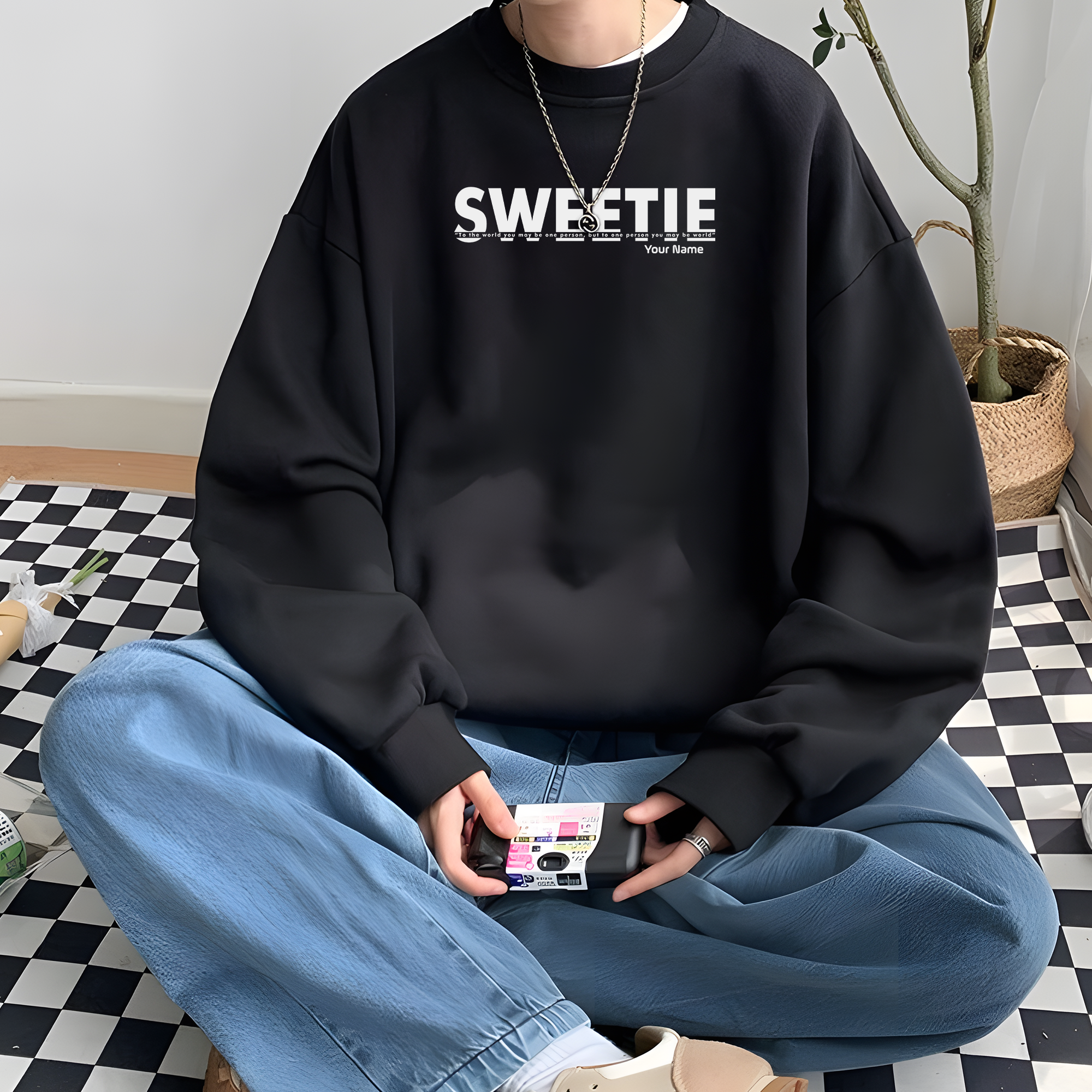 Custom Couple Sweetie Sweater