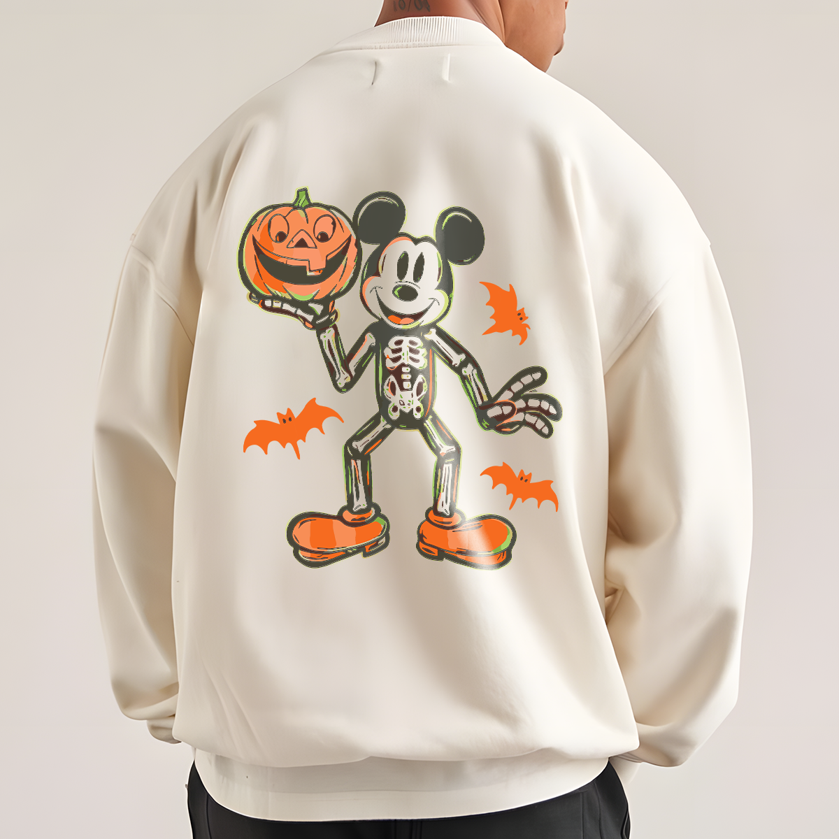 Custom Couple Mickey Halloween Sweater