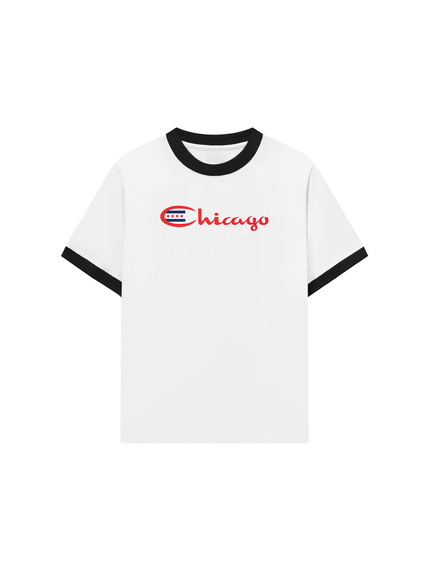 Áo Thun Ringer Relaxed Fit City Chicago