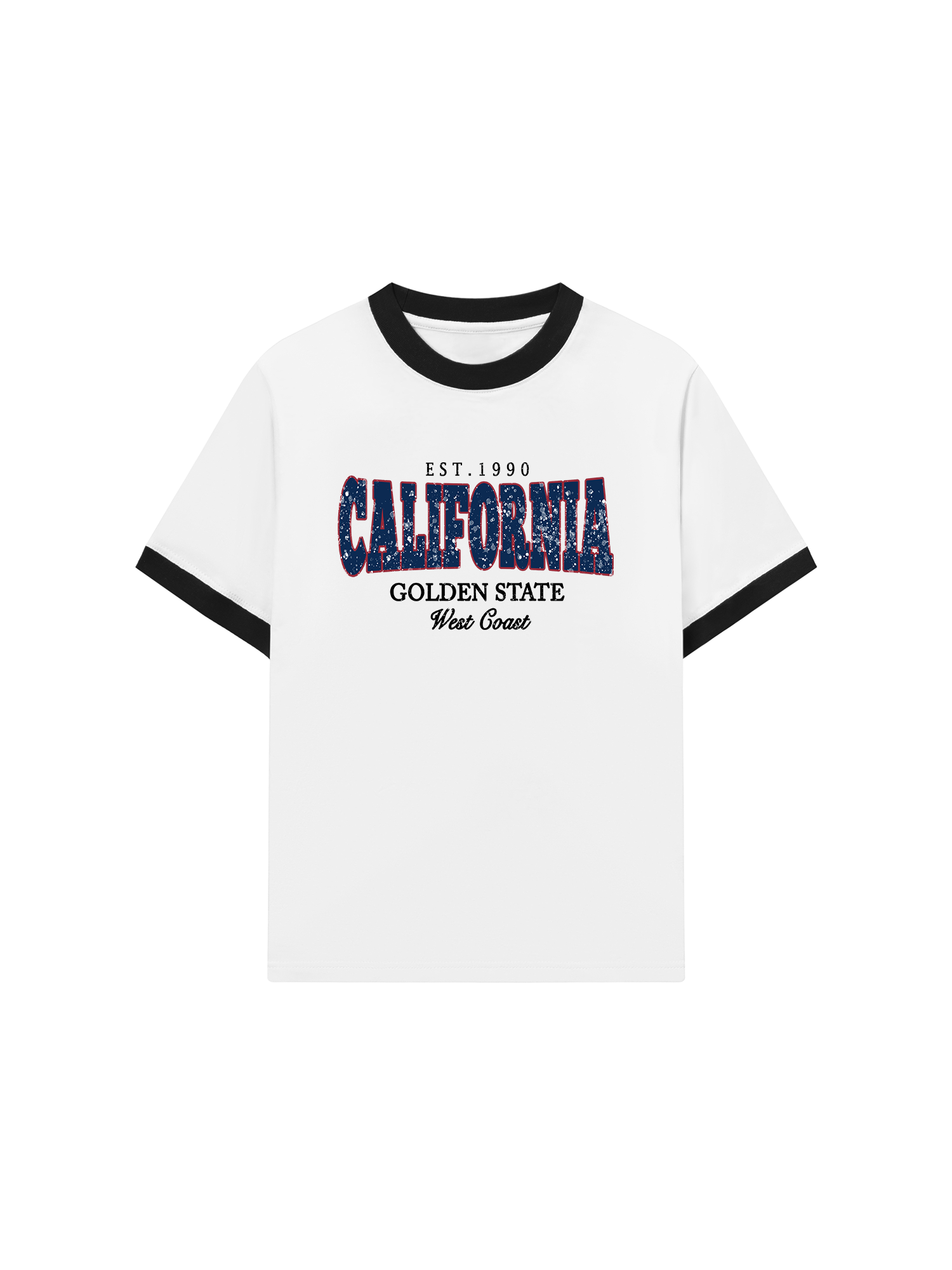Áo Thun Ringer Relaxed Fit California West Coast T-Shirt