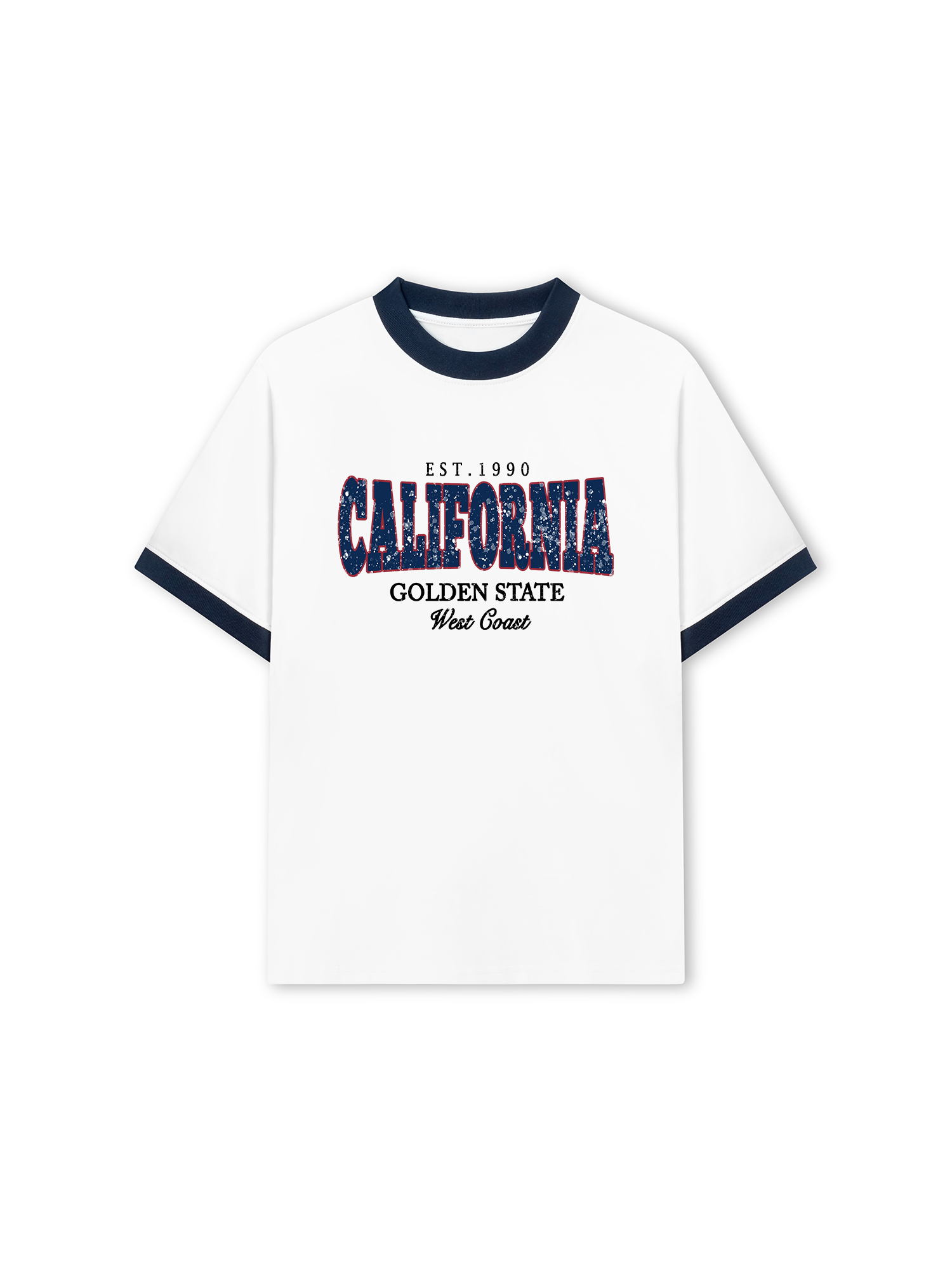 Áo Thun Ringer Relaxed Fit California West Coast T-Shirt