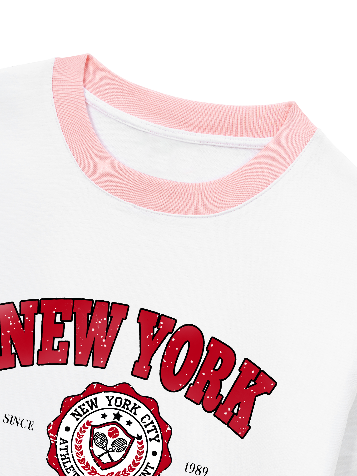 Áo Thun Ringer Relaxed Fit City New York Brooklyn