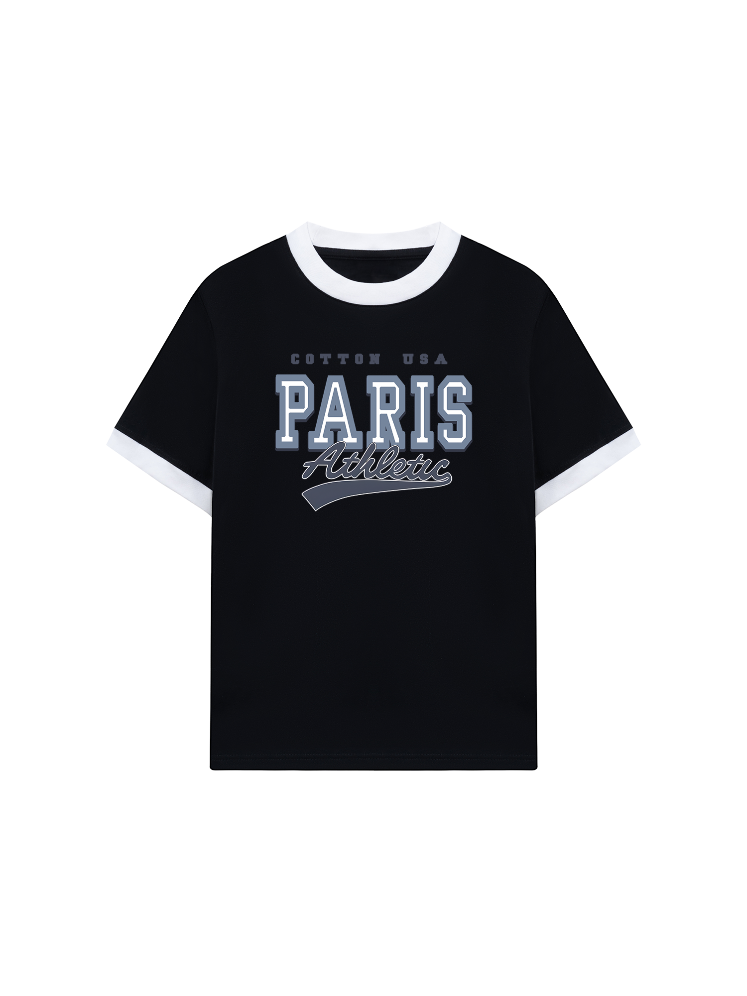 Áo Thun Ringer Relaxed Fit Paris