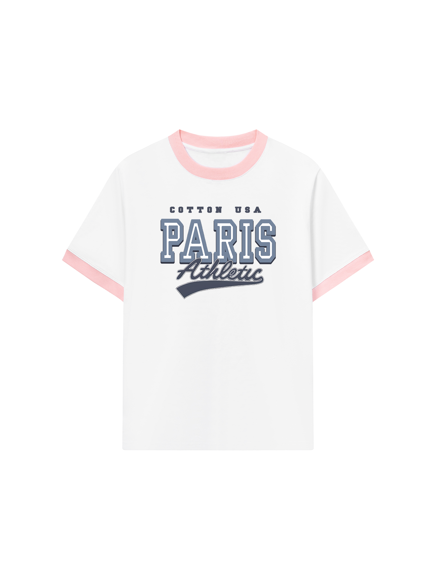 Áo Thun Ringer Relaxed Fit Paris