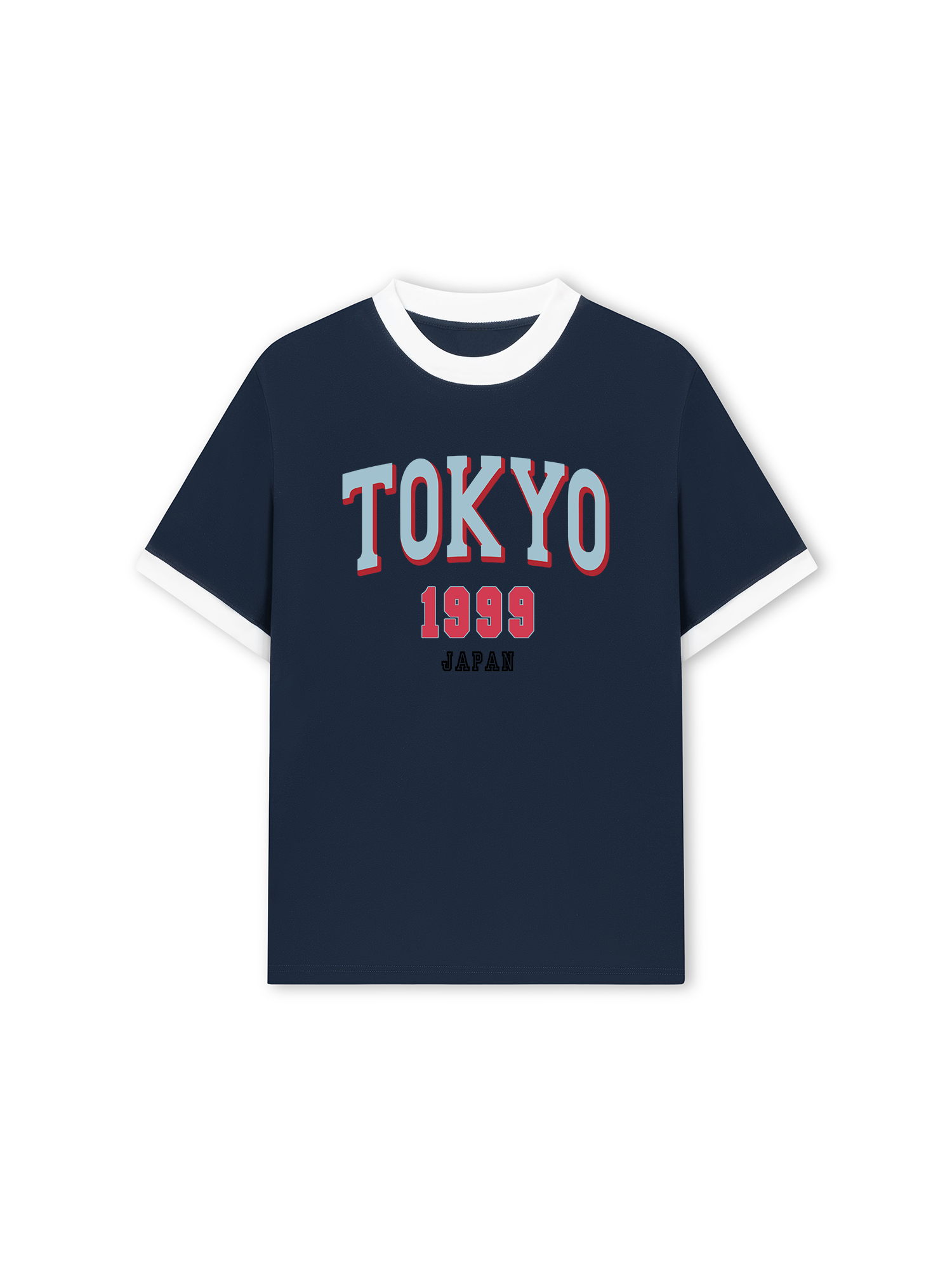 Áo Thun Ringer Relaxed Fit City Tokyo