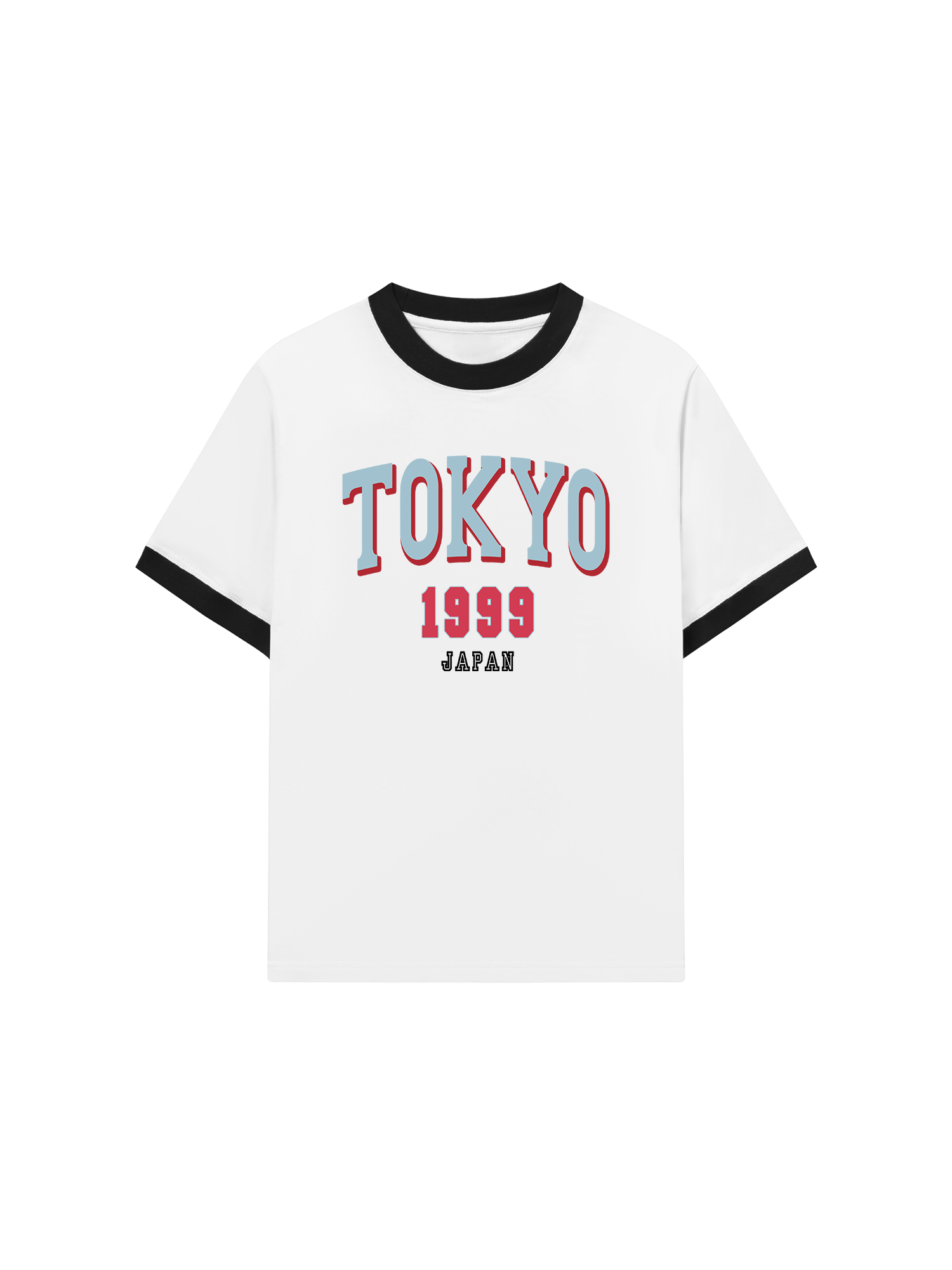 Áo Thun Ringer Relaxed Fit City Tokyo