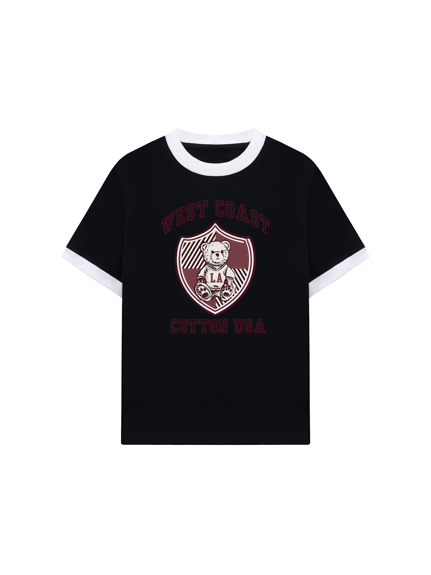 Áo Thun Ringer Relaxed Fit City WestCoast