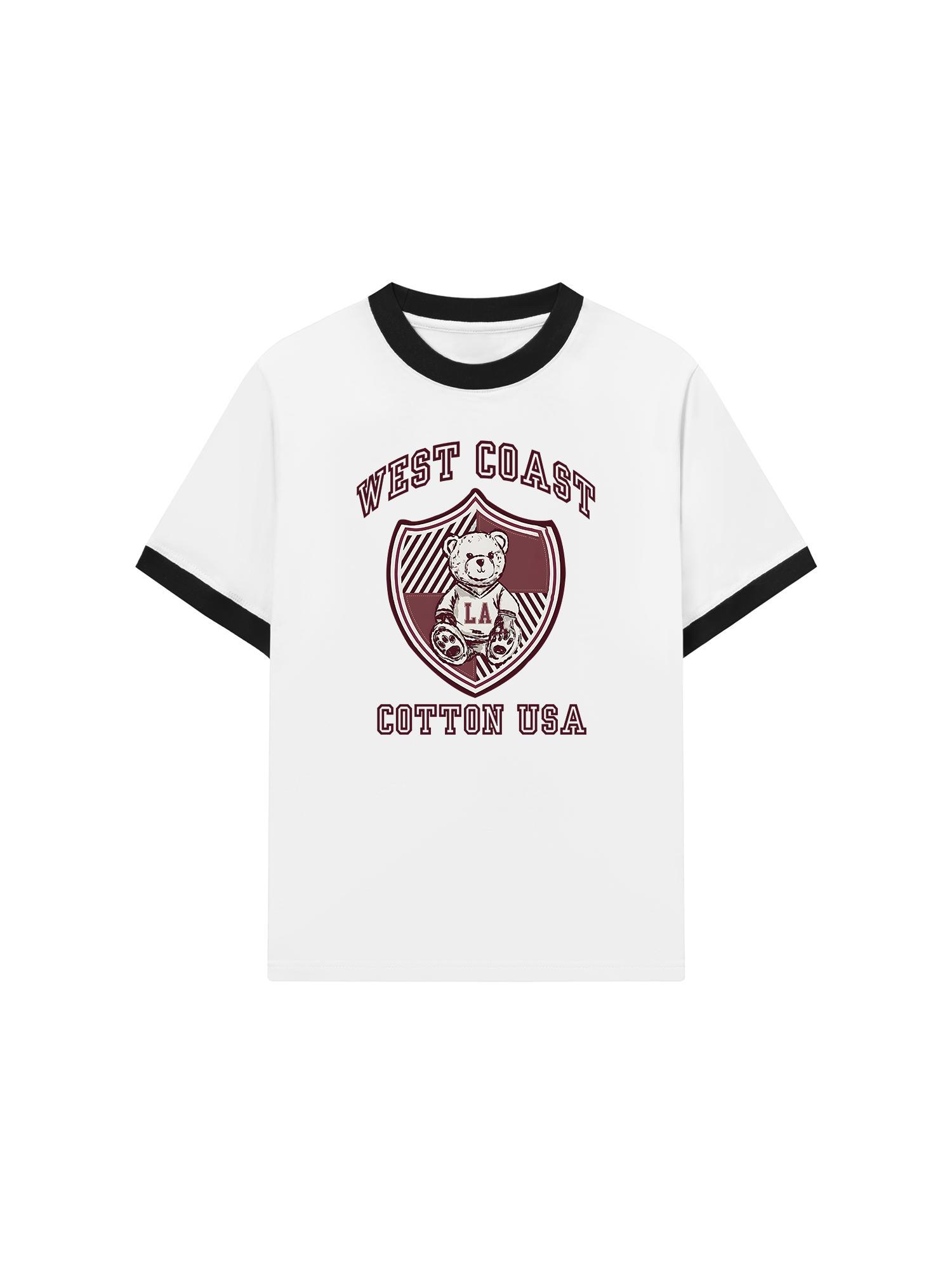 Áo Thun Ringer Relaxed Fit City WestCoast