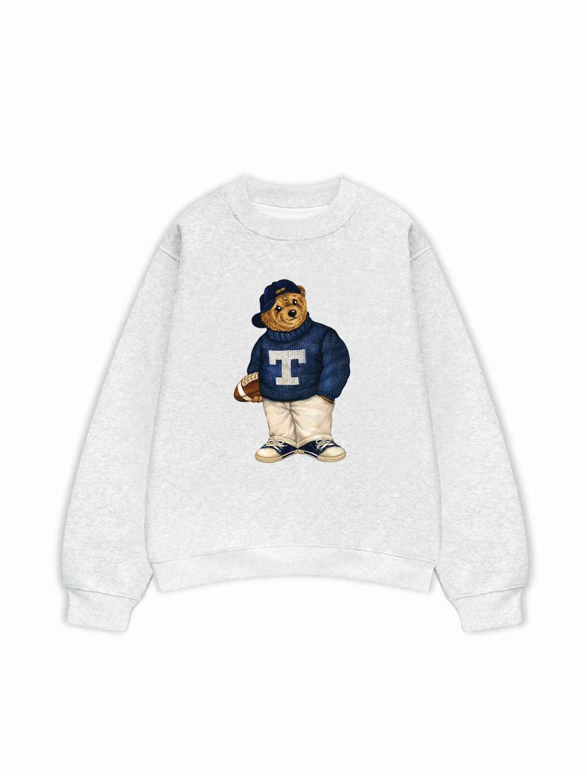 Áo Sweater Nỉ Hai Da Bear Two