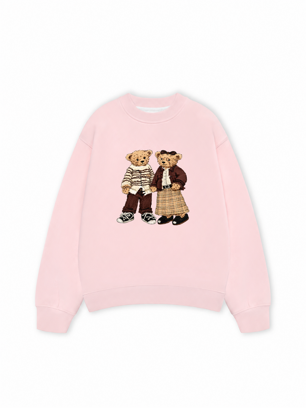 Áo Sweater Nỉ Hai Da Couple Bear