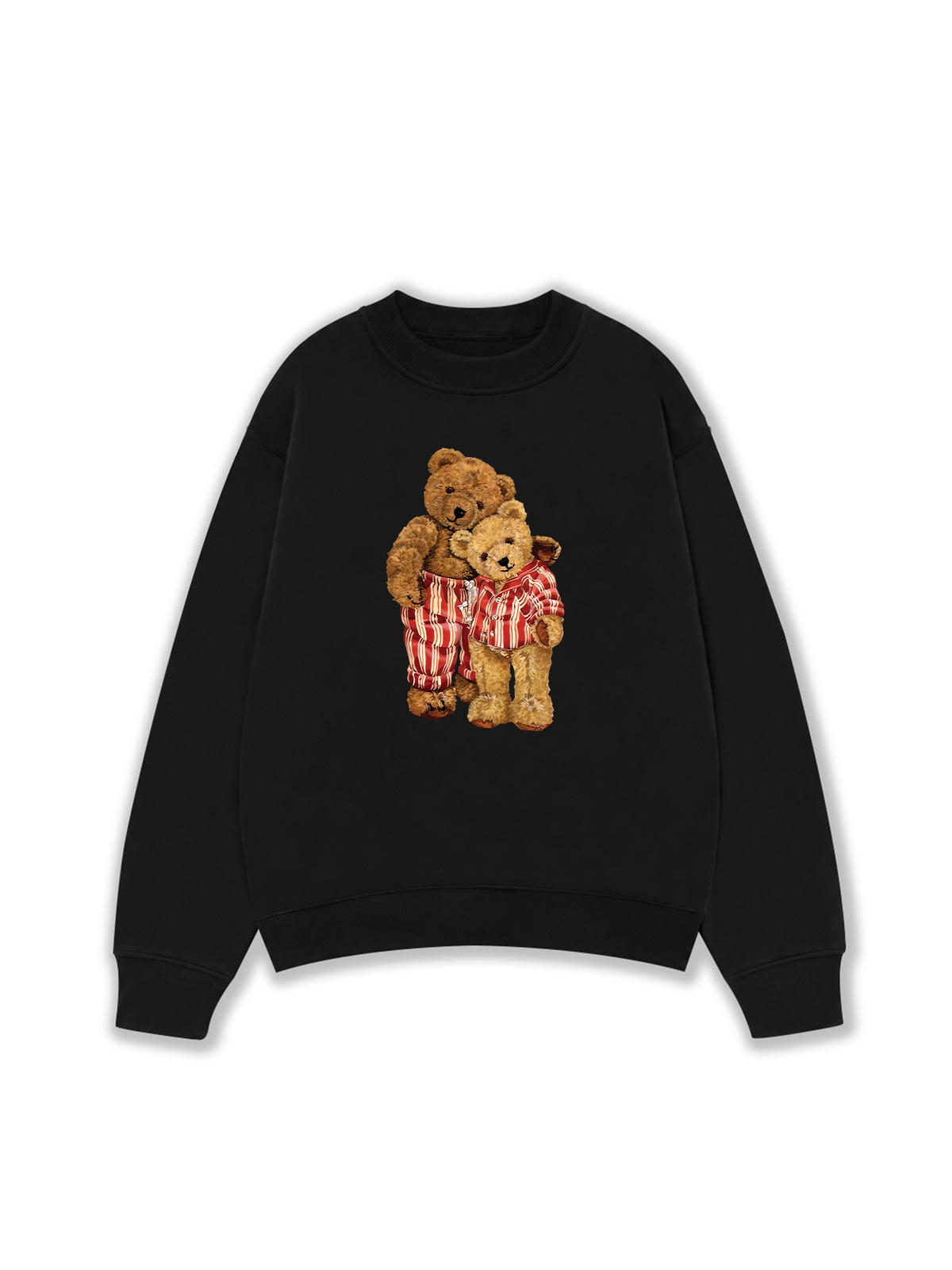 Áo Sweater Nỉ Hai Da Couple Bear Go To Bed