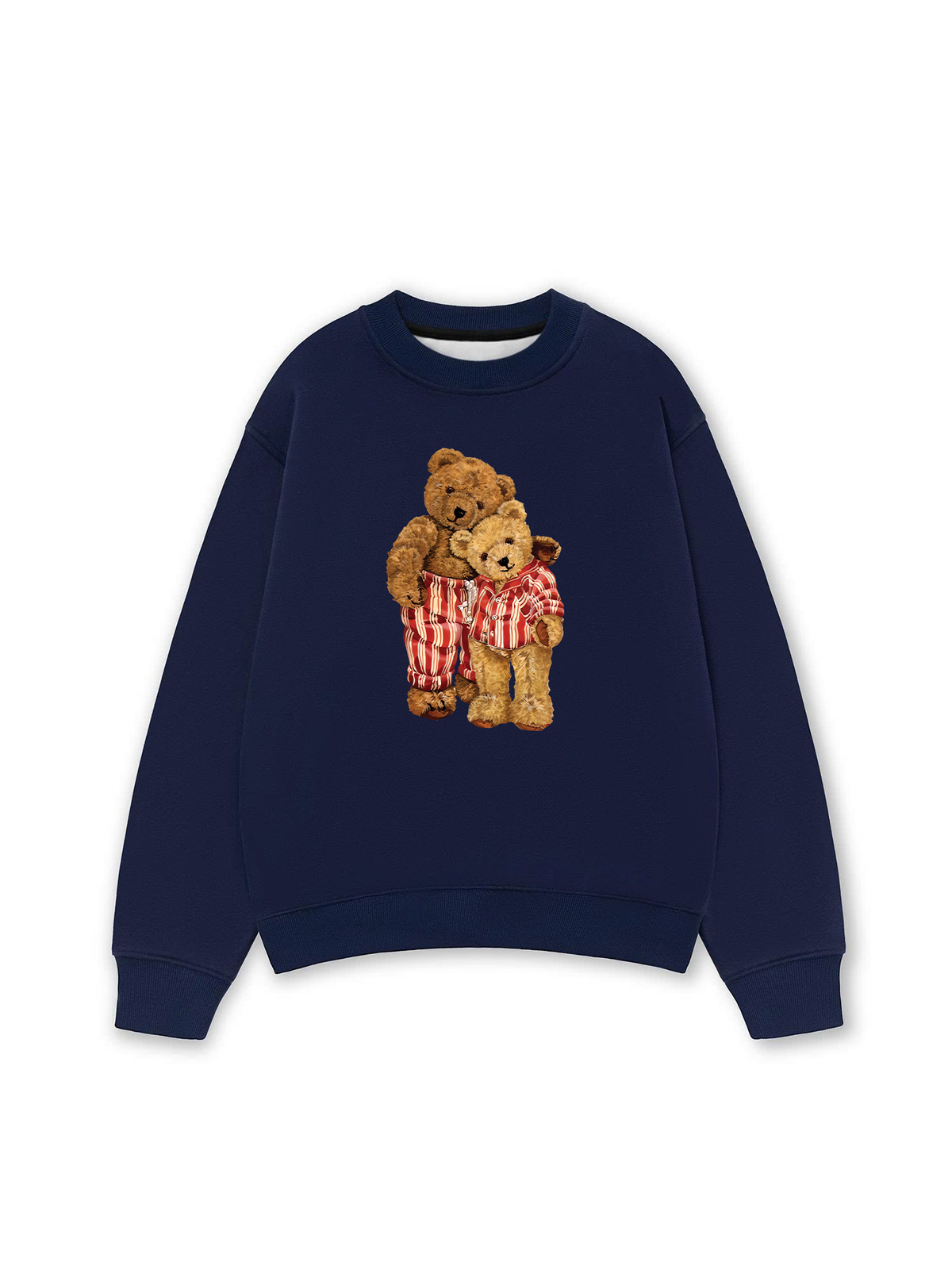 Áo Sweater Nỉ Hai Da Couple Bear Go To Bed