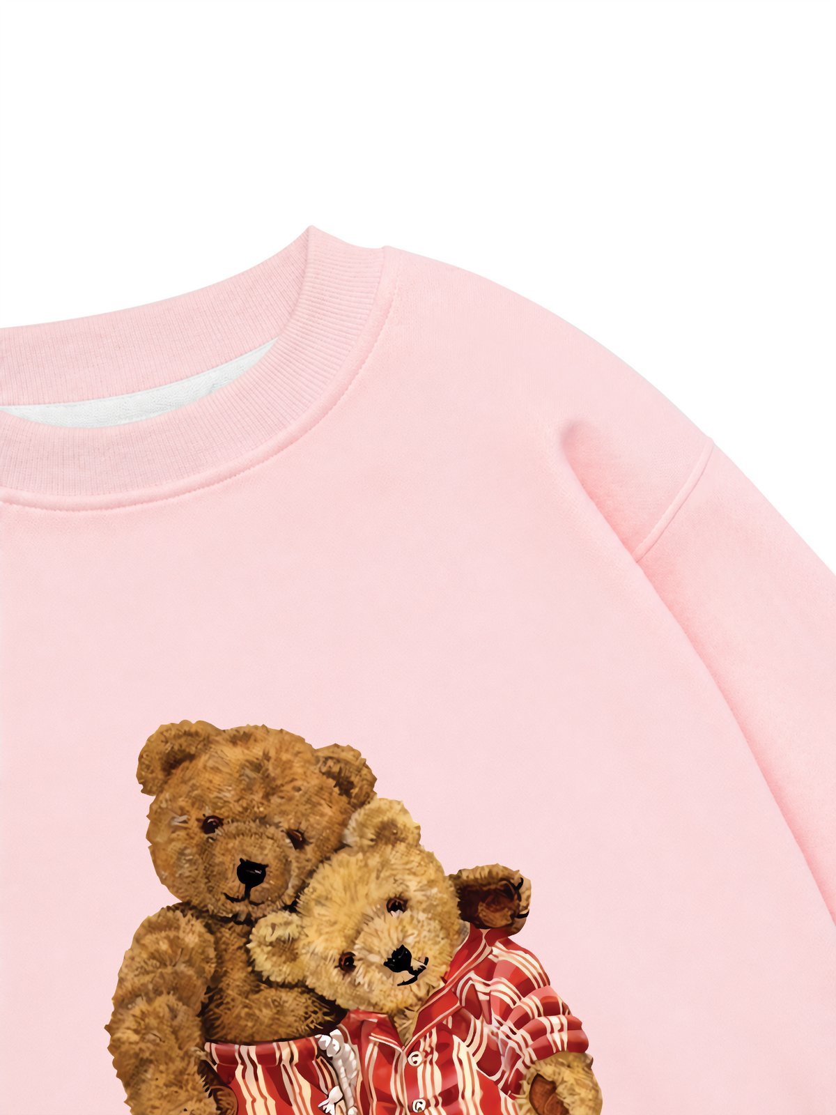 Áo Sweater Nỉ Hai Da Couple Bear Go To Bed