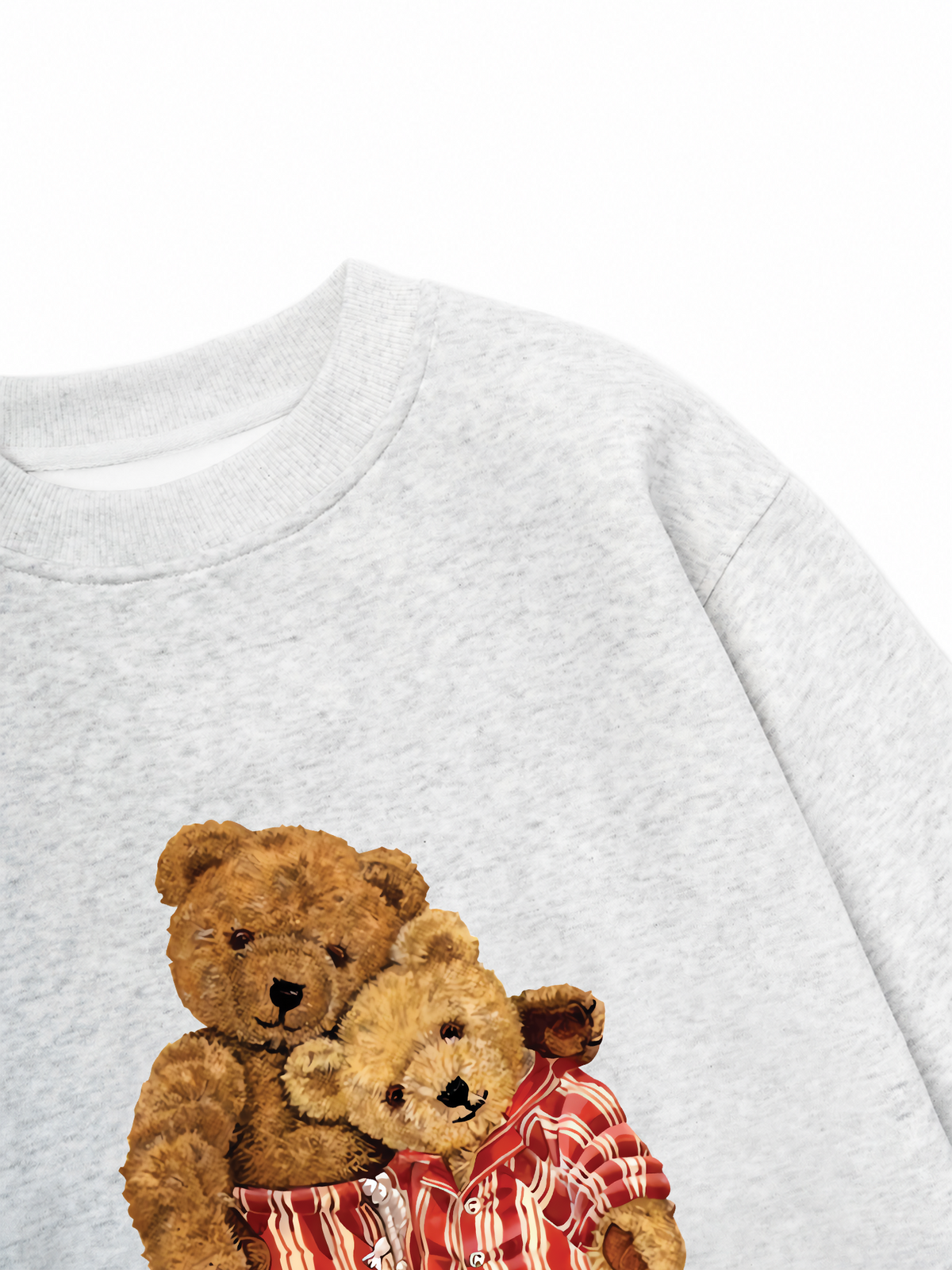 Áo Sweater Nỉ Hai Da Couple Bear Go To Bed