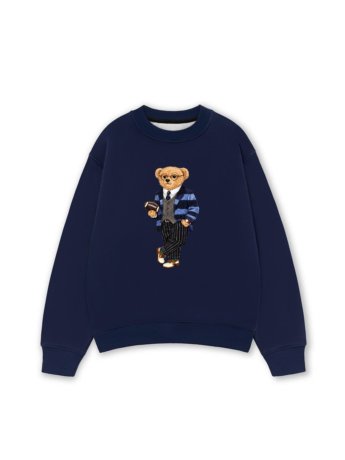 Áo Sweater Nỉ Hai Da Smart Bear