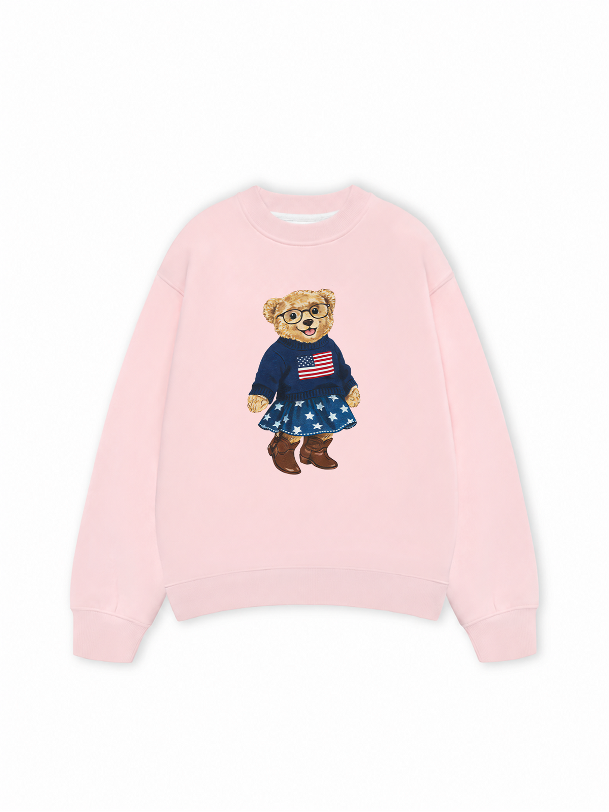 Áo Sweater Nỉ Hai Da American Girl