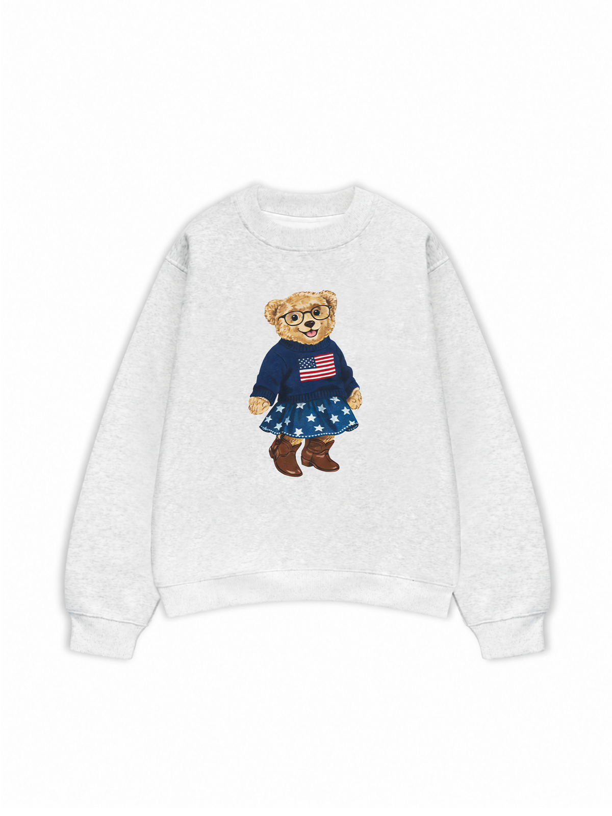 Áo Sweater Nỉ Hai Da American Girl