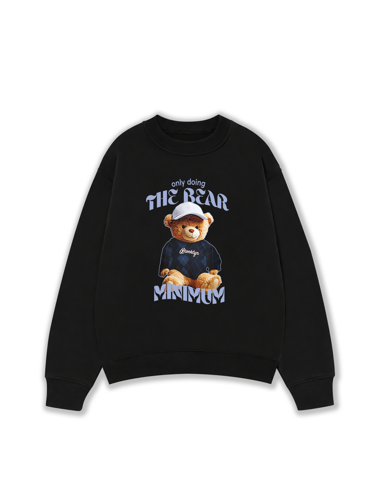 Áo Sweater Nỉ Hai Da Only Doing The Bear