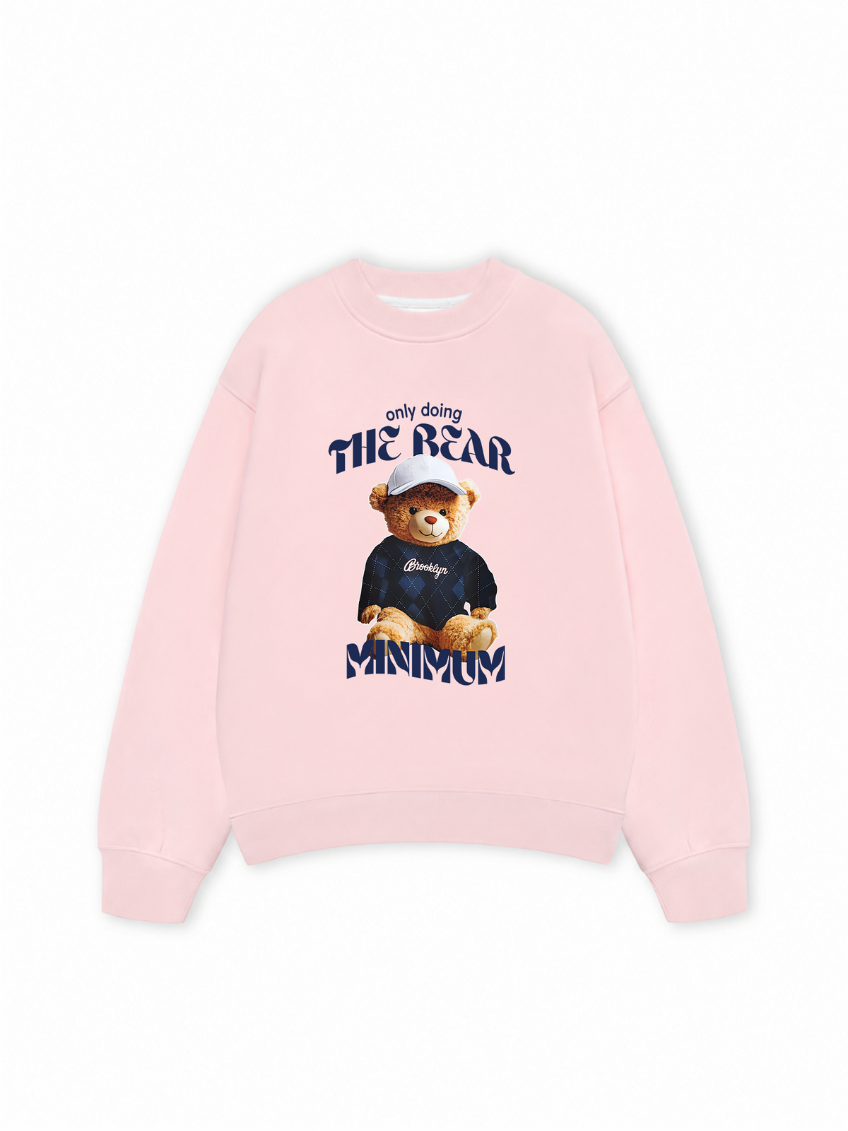 Áo Sweater Nỉ Hai Da Only Doing The Bear