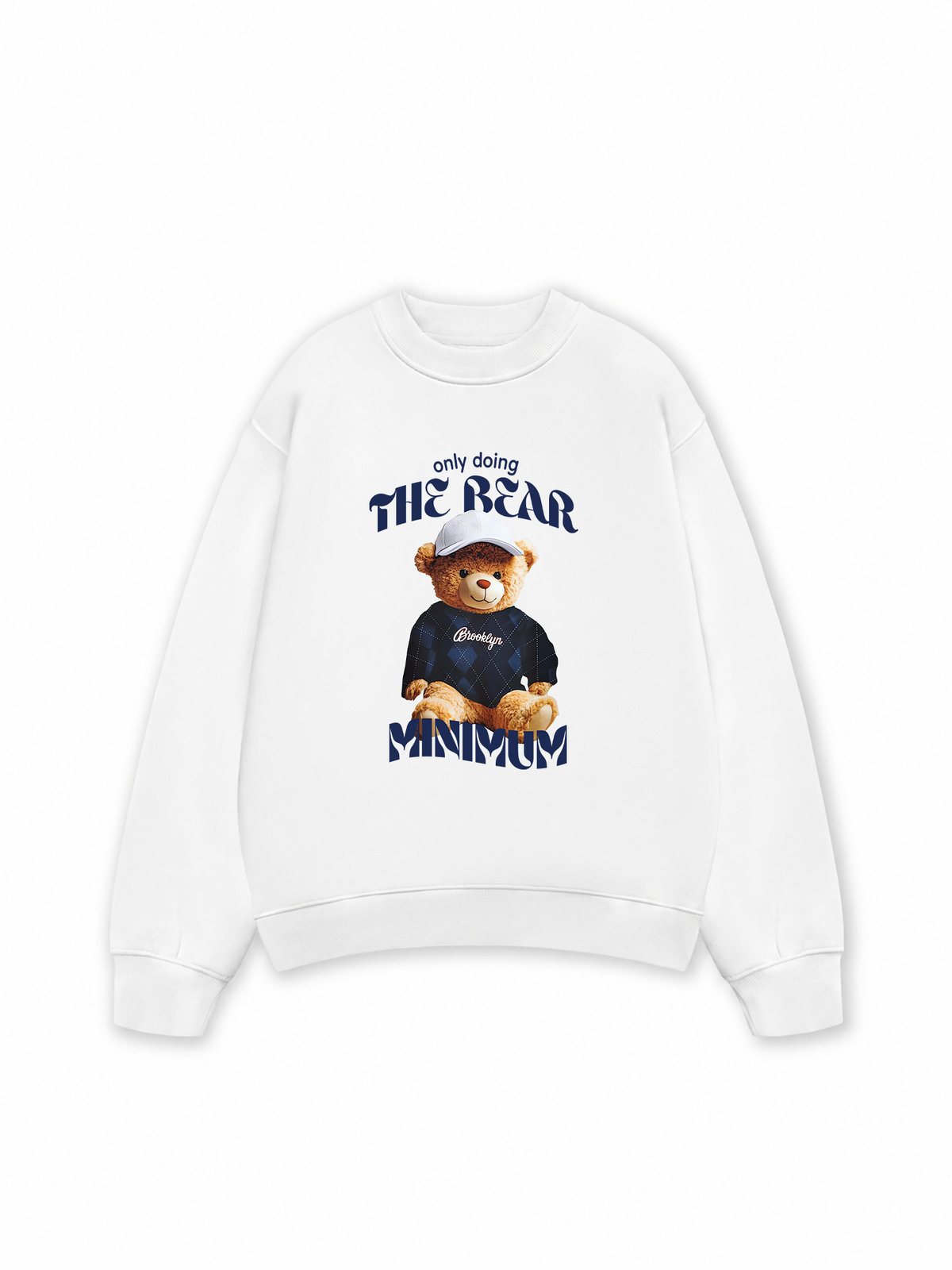 Áo Sweater Nỉ Hai Da Only Doing The Bear