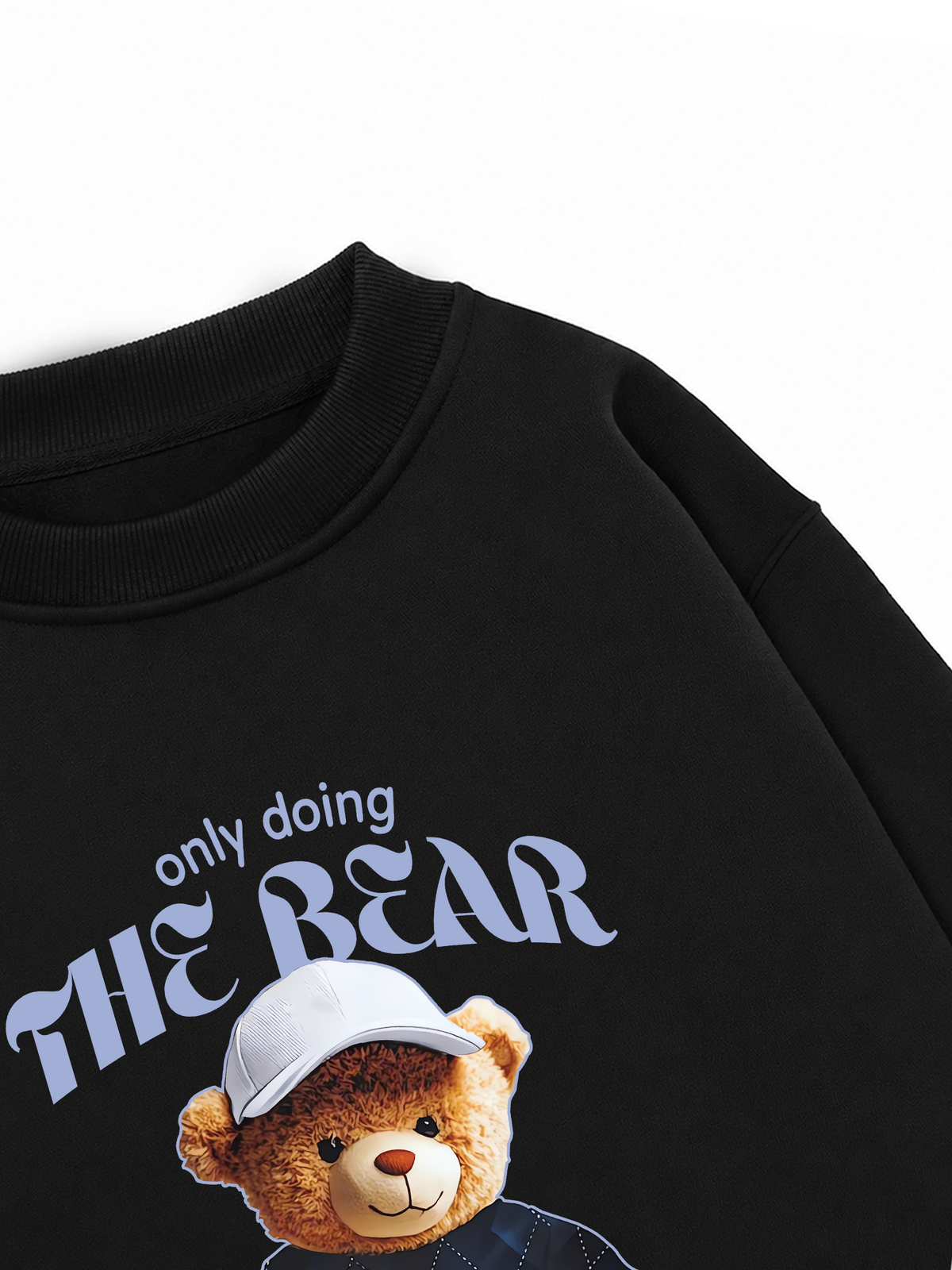 Áo Sweater Nỉ Hai Da Only Doing The Bear