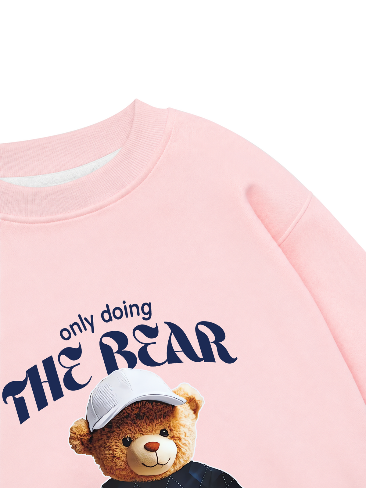 Áo Sweater Nỉ Hai Da Only Doing The Bear