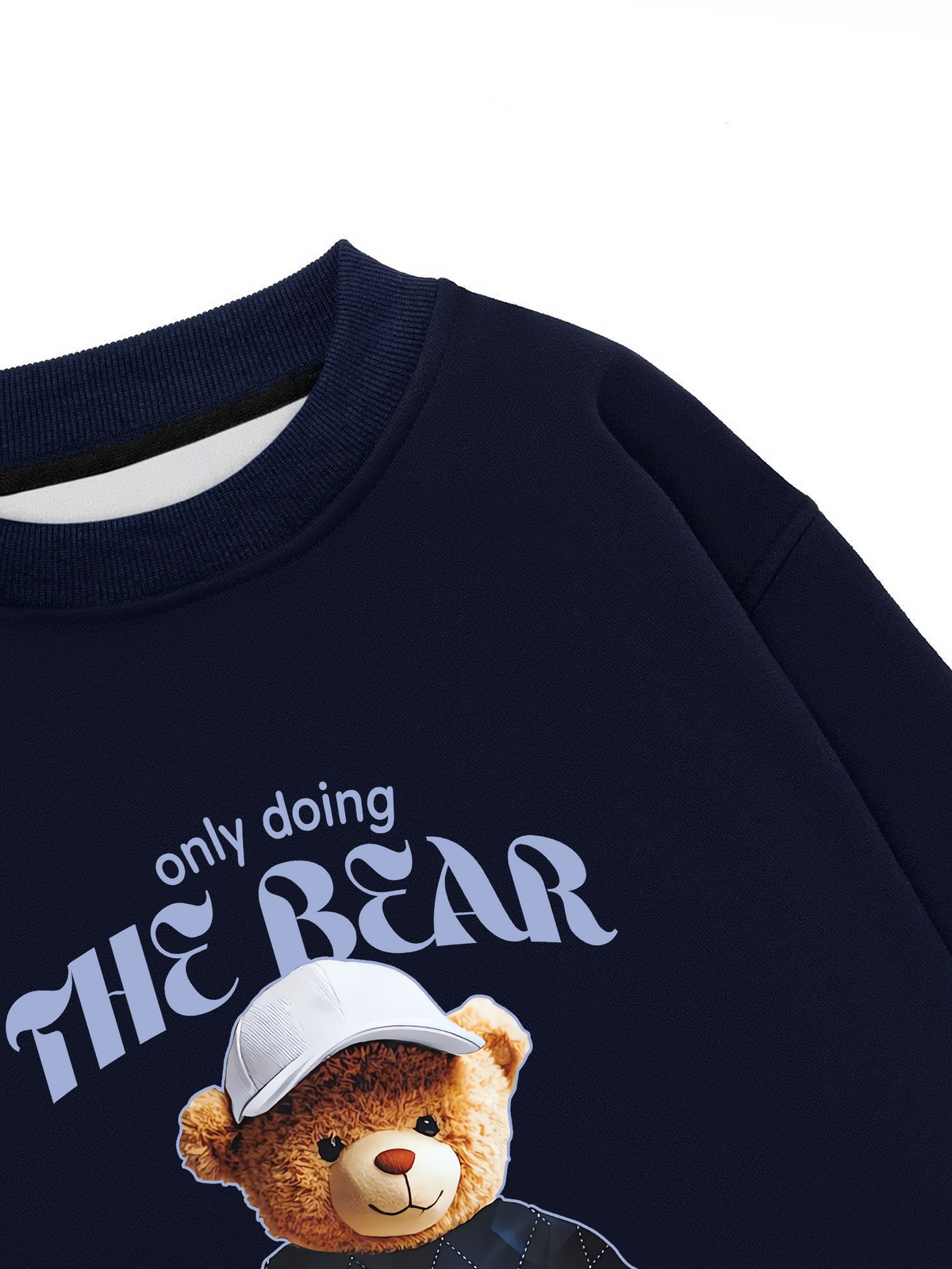 Áo Sweater Nỉ Hai Da Only Doing The Bear