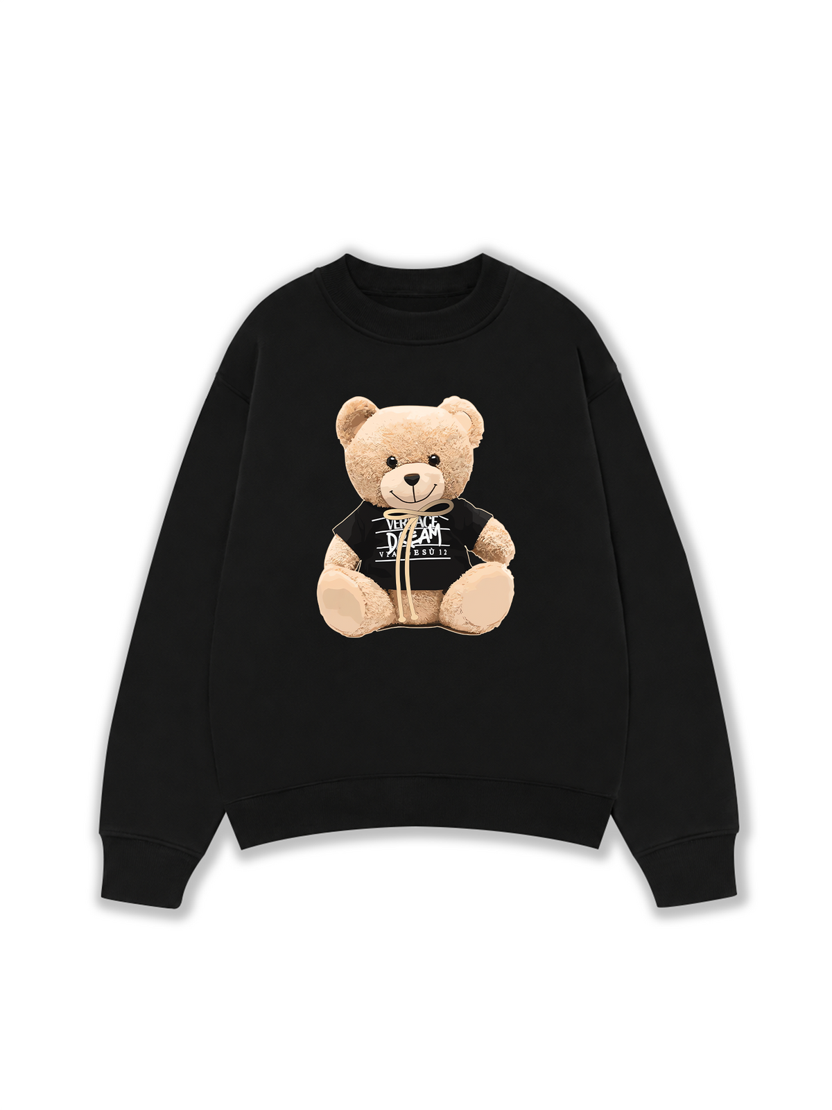 Áo Sweater Nỉ Hai Da Vintage Bear