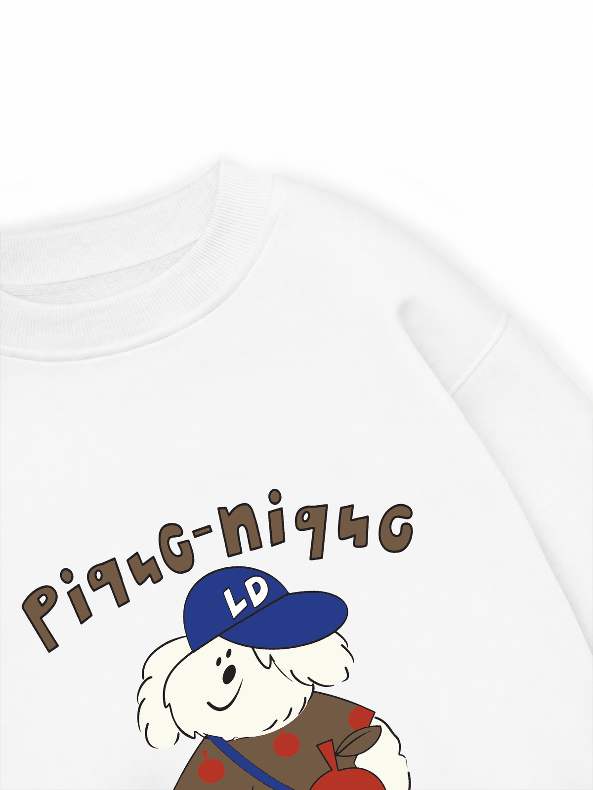 Áo Sweater Nỉ Hai Da Soft Paw LD Puppy