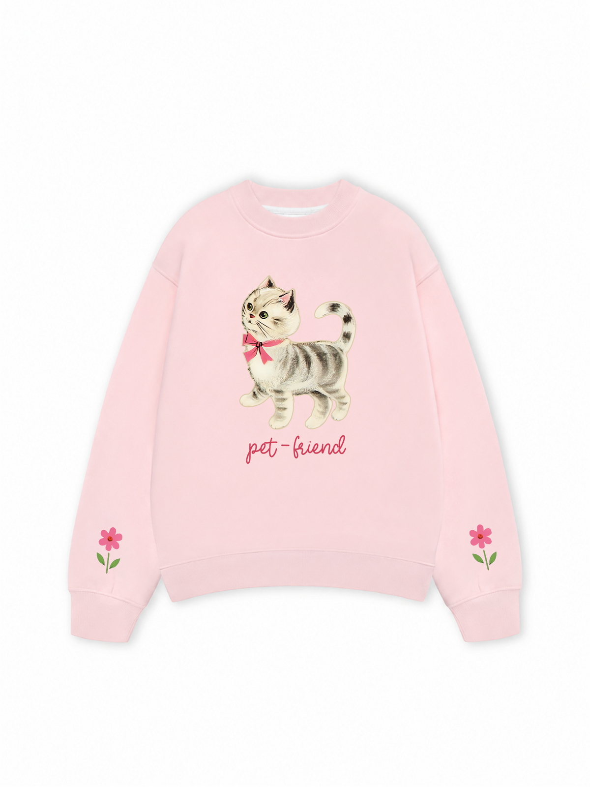 Áo Sweater Nỉ Hai Da Soft Paw Pet Friend Cat