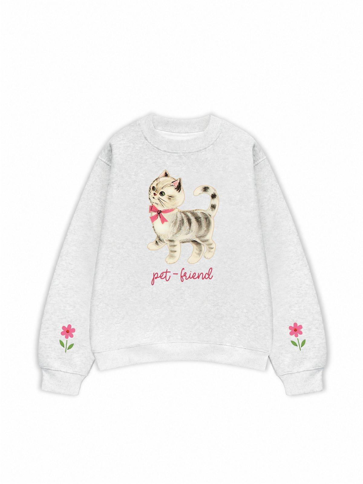 Áo Sweater Nỉ Hai Da Soft Paw Pet Friend Cat