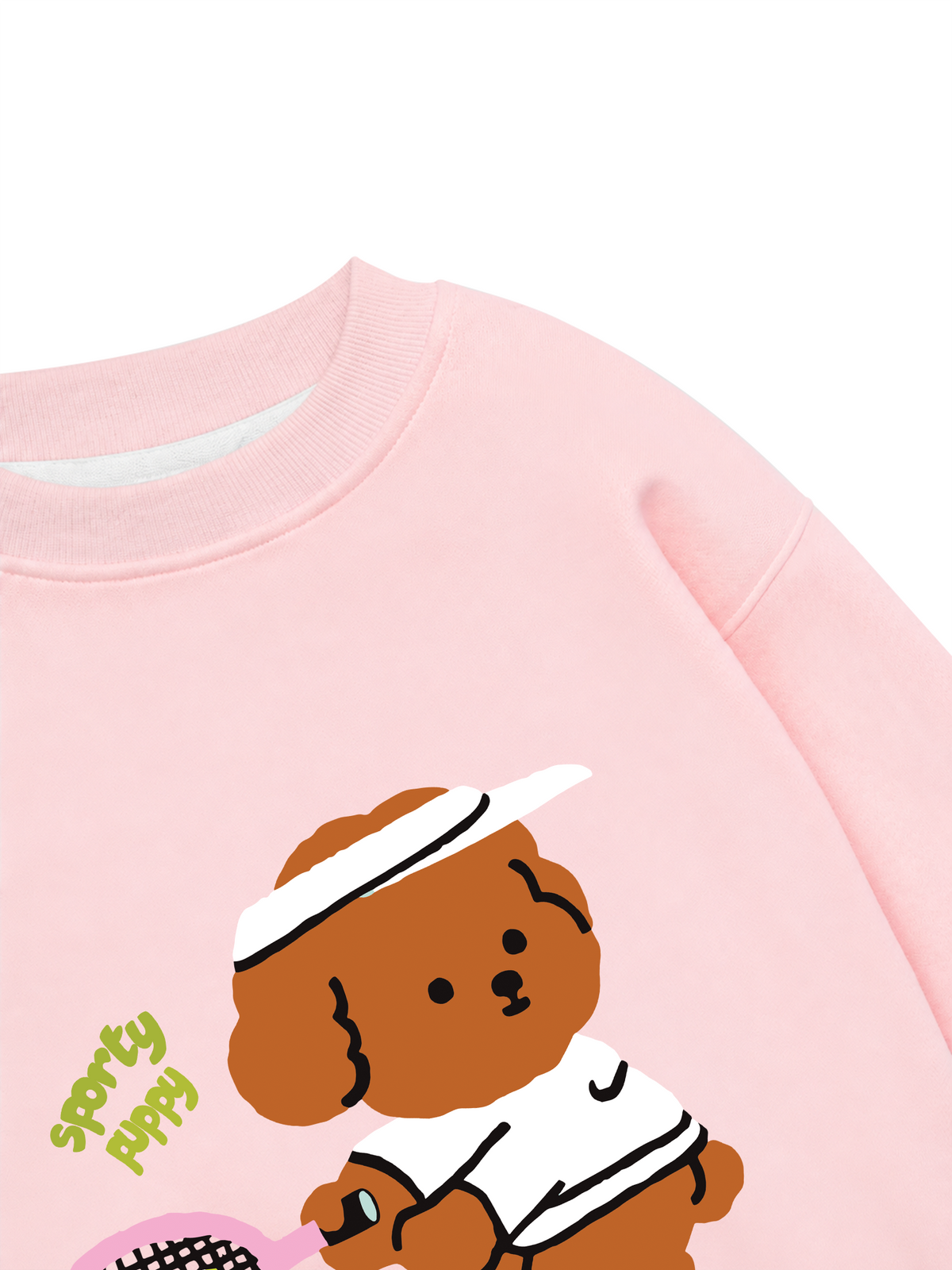 Áo Sweater Nỉ Hai Da Soft Paw Sporty Puppy