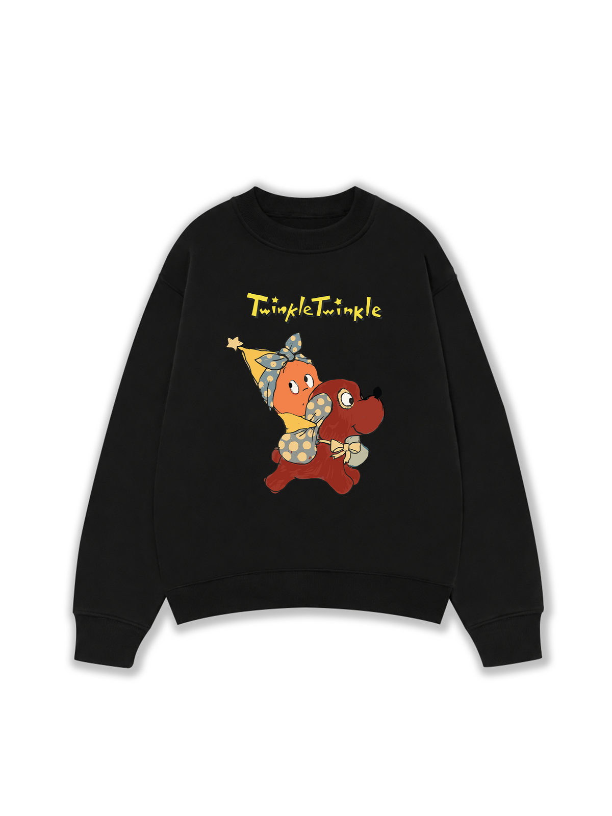 Áo Sweater Nỉ Hai Da Soft Paw Twinkle Twinkle