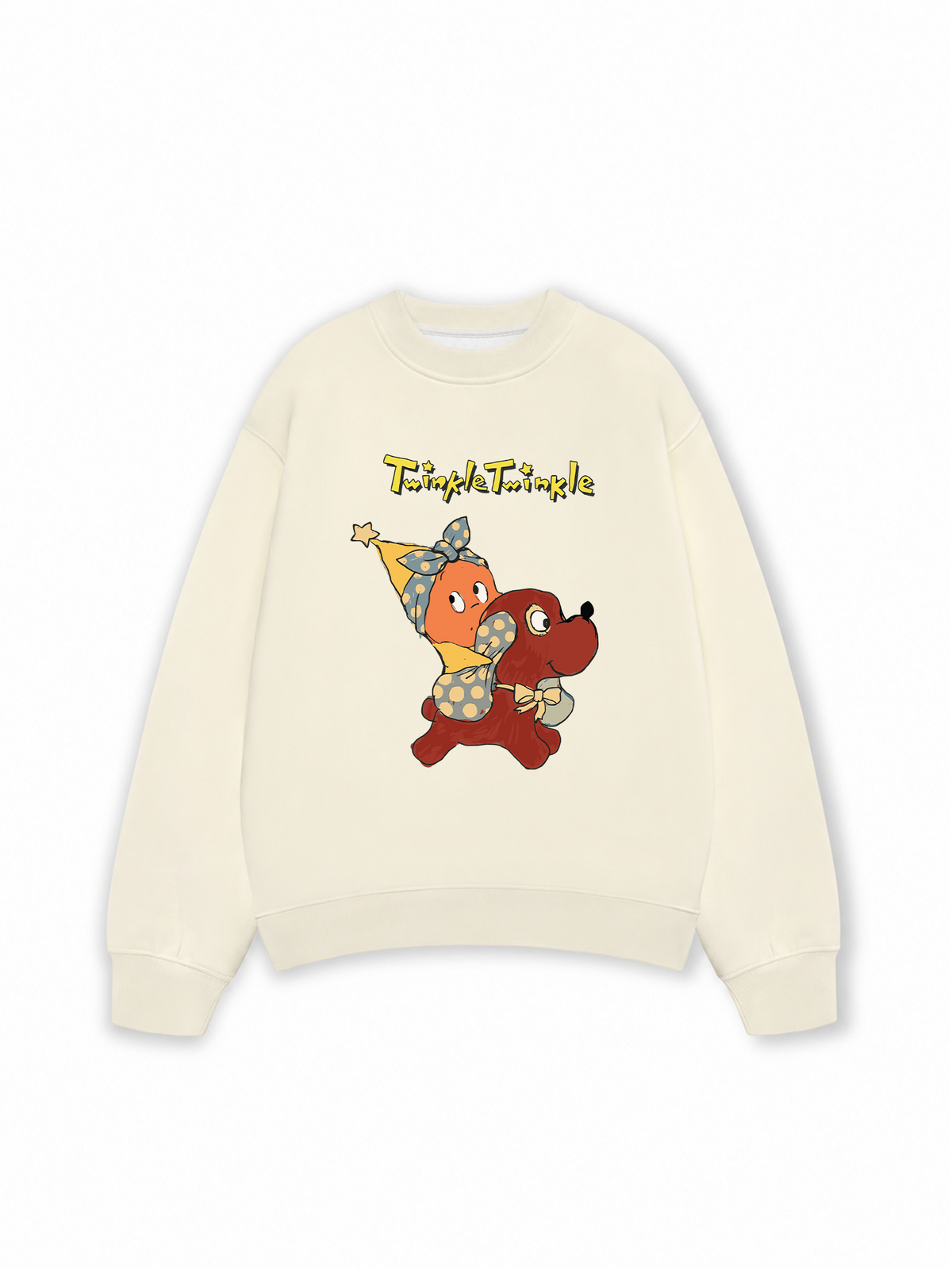 Áo Sweater Nỉ Hai Da Soft Paw Twinkle Twinkle