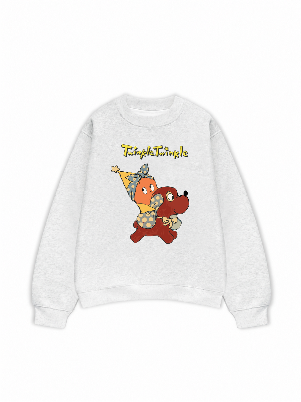 Áo Sweater Nỉ Hai Da Soft Paw Twinkle Twinkle