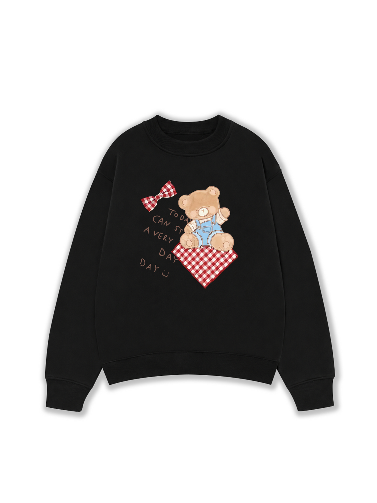 Áo Sweater Nỉ Hai Da Soft Paw Cute Teddy