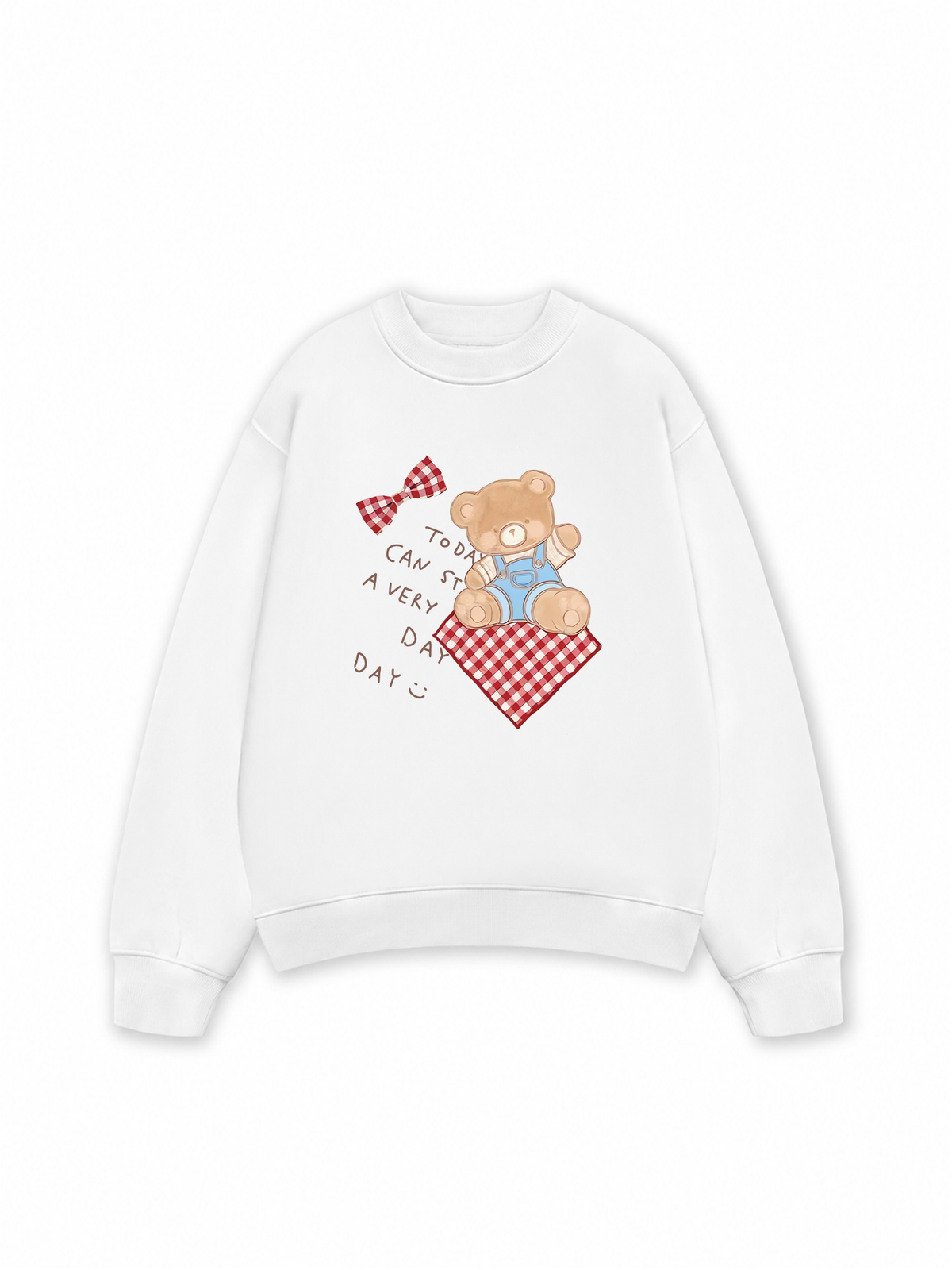 Áo Sweater Nỉ Hai Da Soft Paw Cute Teddy