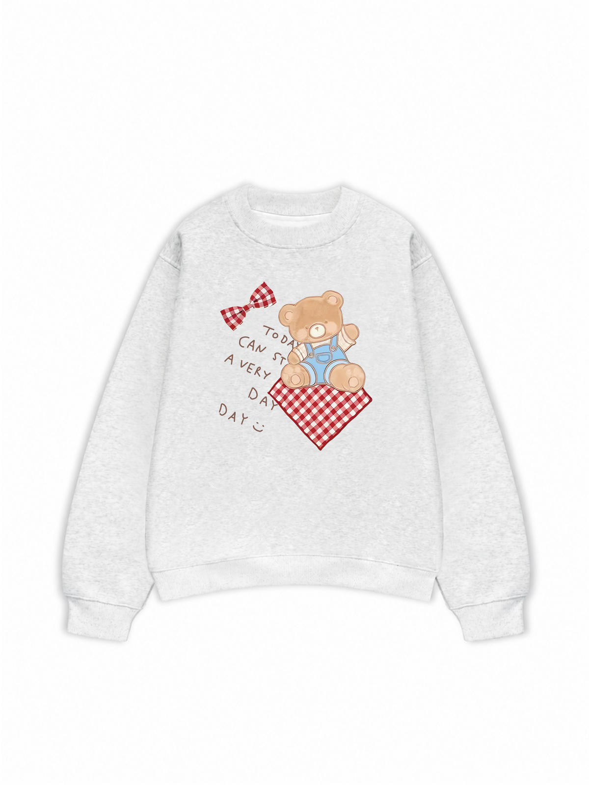 Áo Sweater Nỉ Hai Da Soft Paw Cute Teddy