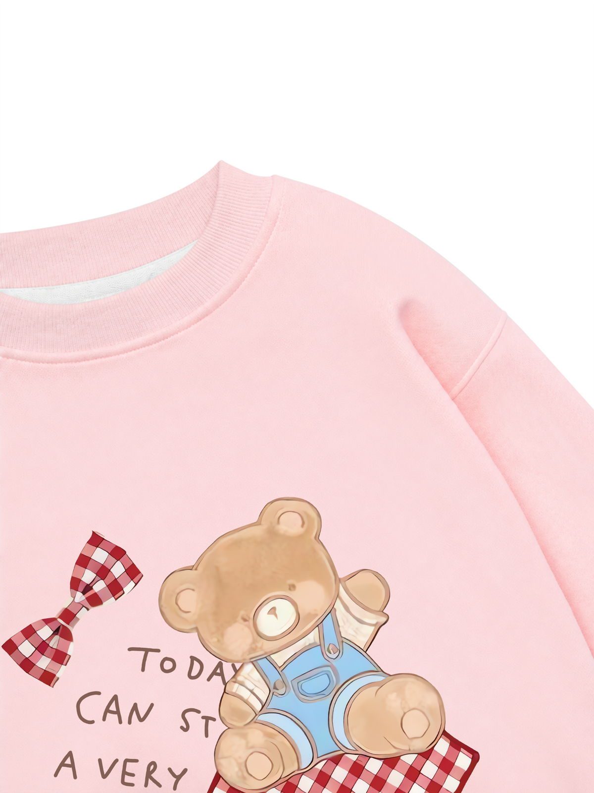 Áo Sweater Nỉ Hai Da Soft Paw Cute Teddy