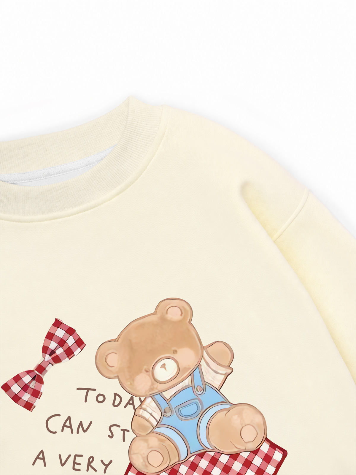 Áo Sweater Nỉ Hai Da Soft Paw Cute Teddy