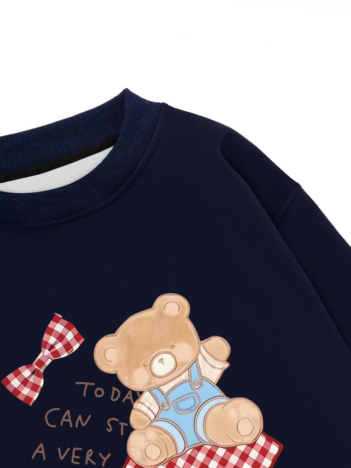 Áo Sweater Nỉ Hai Da Soft Paw Cute Teddy