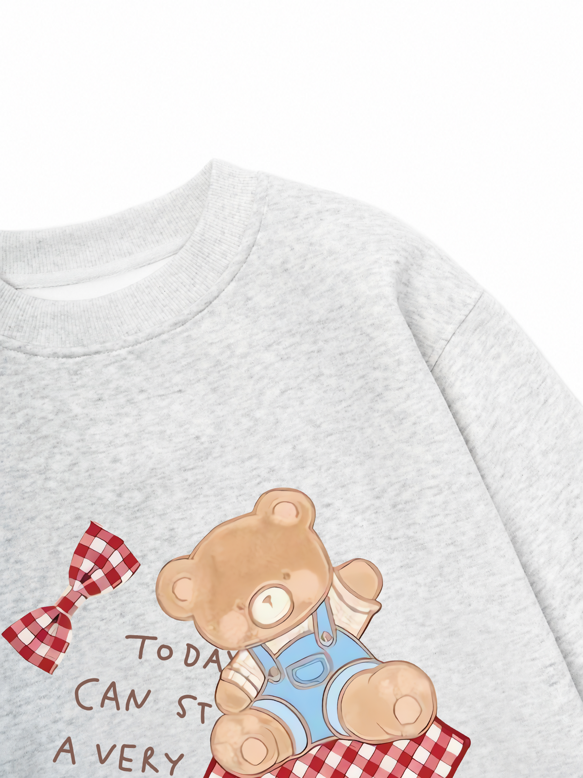 Áo Sweater Nỉ Hai Da Soft Paw Cute Teddy