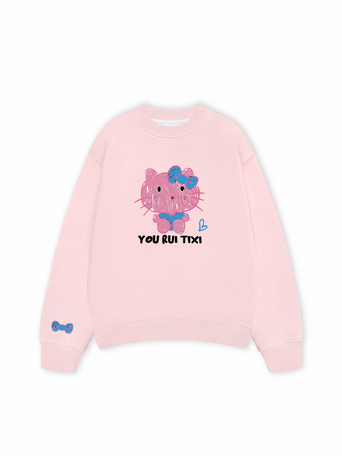 Áo Sweater Nỉ Hai Da Soft Paw You Rui Tixi
