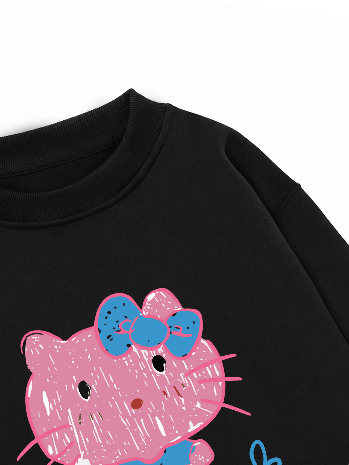 Áo Sweater Nỉ Hai Da Soft Paw You Rui Tixi